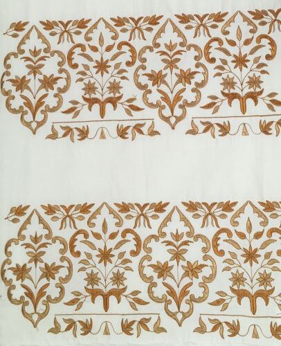 Premium Cotton Satin Embroidery Fabric