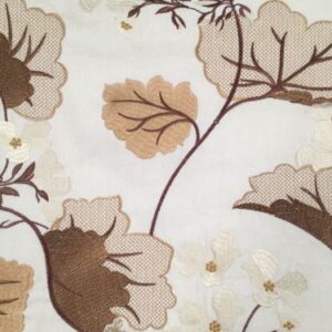 Cotton Tuck Embroidery on White Fabric