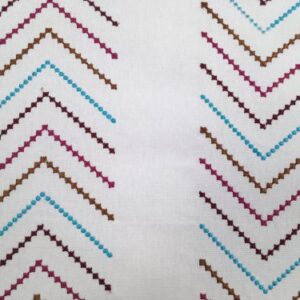 Cotton Tuck Emb Fabric 280GMS H26 V10