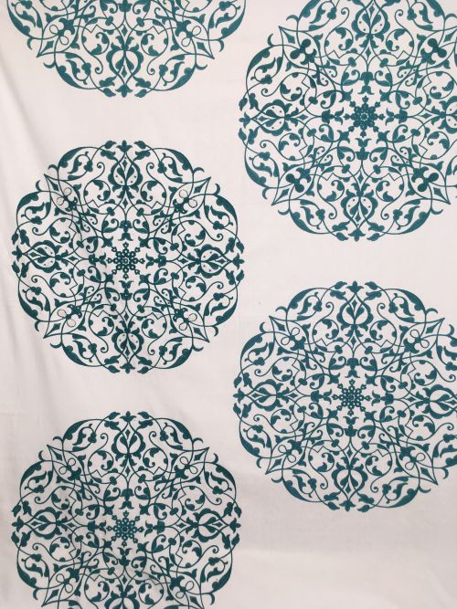 Cotton Tuck Embroidery Fabric 280GMS
