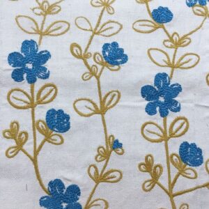 Silk Embroidery Fabric 290GMS