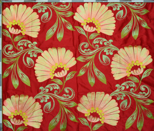 Stylish Embroidered Silk Fabric
