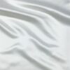 Shiny Smooth White Silk Fabric