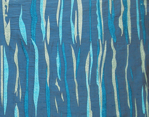Textured Checkered Silk Blend Net