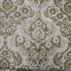 Golden Floral Silk Fabric India