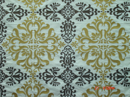 Floral Repeat Print on Sheer Fabric