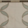 Paisley Floral Fusion on Silk Net
