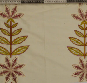 Geometric Floral Fabric India