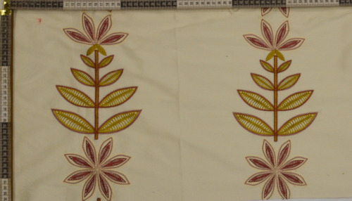 Geometric Floral Fabric India