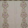Bold Flower Motif on Soft Net Fabric