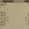 Classic Floral Border Fabric Design