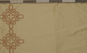 Floral Embroidery in Soft Net Weave