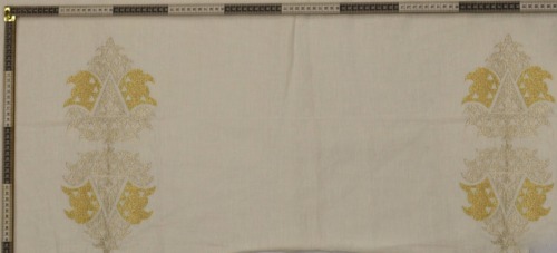 Classic Vine Embroidery on Mesh