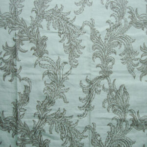 Leafy Vine Pattern on Fabric