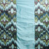 Detailed Stitch Work on Pure Silk