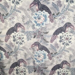 Poly Cotton Embroidery Fabric 380GMS