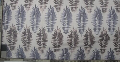 Blue Paisley Motif Silk Fabric India