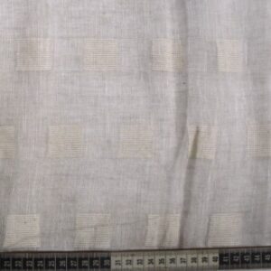 Textured Square Pattern Silk Fabric