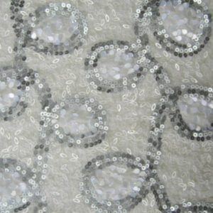 Embroidered Sequin Fabrics India