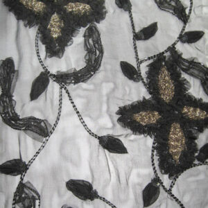 Intricate Leaf Threadwork on Net