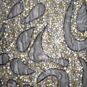 Metallic Sequin Embroidery Fabric