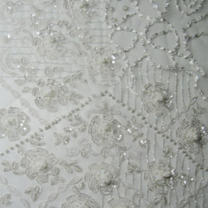 Geometric Leaf Stitch on Net