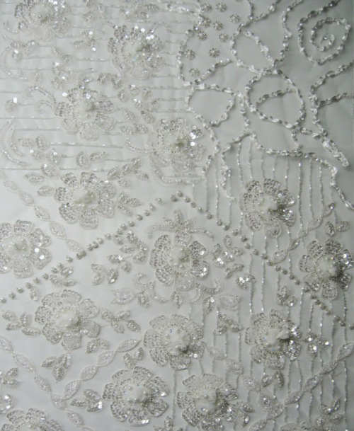 Geometric Leaf Stitch on Net