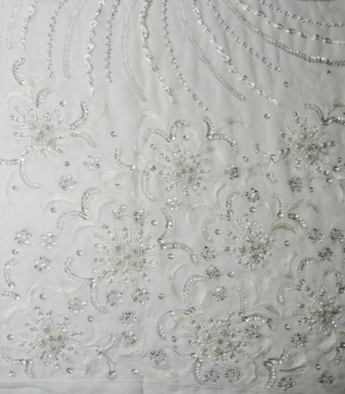 Twisted Vine Pattern on Mesh