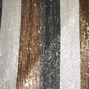 Heavy Embroidered Mesh Fabric
