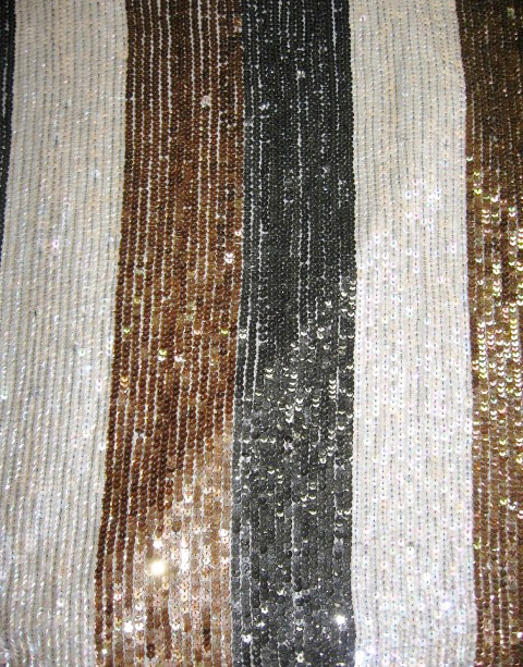 Heavy Embroidered Mesh Fabric