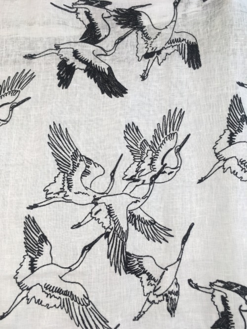 Linen Embroidery Fabric Soft Finish