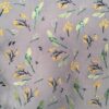 White Linen Embroidery Fabric 260GMS