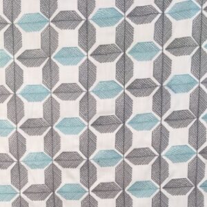 New York Matty Poly Embroidery Fabric