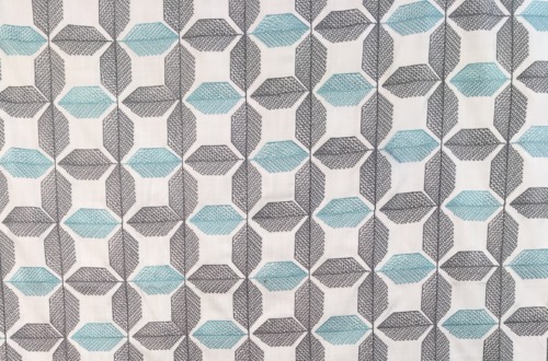 New York Matty Poly Embroidery Fabric