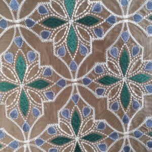 Red Poly Jacquard Fabric 425GMS 54inch