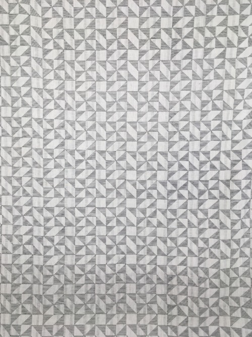 Metallic Linen with Velvet Fabric