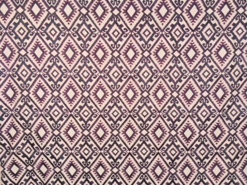 Fine Poly Satin with Floral Embroidery