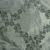 Soft Floral Print on Cream Silk